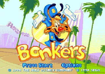 Bonkers (USA, Europe) screen shot title